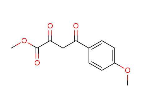 Molecular Structure of 39757-31-8 (METHYL 4-(4-METHOXYPHENYL)-2,4-DIOXOBUTANOATE)