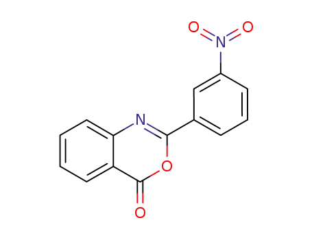 Molecular Structure of 16063-03-9 (2-(3-nitrophenyl)-4H-3,1-benzoxazin-4-one)