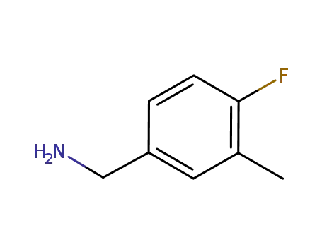 Molecular Structure of 261951-68-2 (4-FLUORO-3-METHYLBENZYLAMINE)