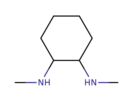 Molecular Structure of 61798-24-1 (N,N'-Dimethyl-1,2-cyclohexanediamine)