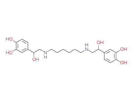 Molecular Structure of 3215-70-1 (HEXOPRENALINE SULPHATE)