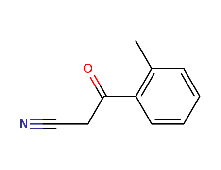 Molecular Structure of 35276-81-4 (3-(2-METHYLPHENYL)-3-OXOPROPANENITRILE)