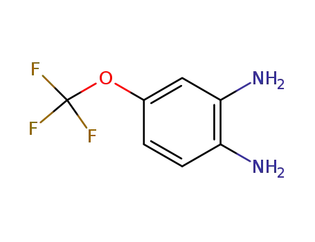 Molecular Structure of 658-89-9 (1,2-DIAMINO-4-(TRIFLUOROMETHOXY)BENZENE)