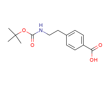 Benzoic acid, 4-[2-[[(1,1-dimethylethoxy)carbonyl]amino]ethyl]-