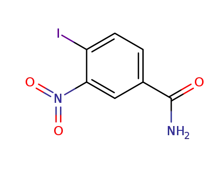 Molecular Structure of 160003-66-7 (4-iodo-3-nitrobenzamide)