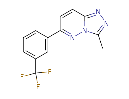 3-Methyl-6-[3-(trifluoromethyl)phenyl]-1,2,4-triazolo[4,3-b]pyridazine