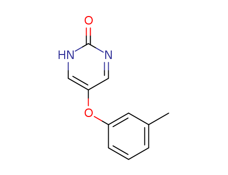 2(1H)-Pyrimidinone, 5-(3-methylphenoxy)-