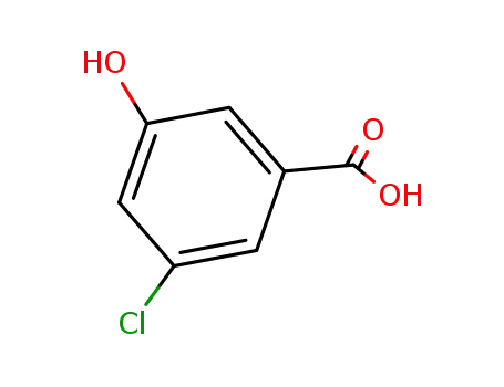 Molecular Structure of 53984-36-4 (3-CHLORO-5-HYDROXY-BENZOIC ACID)