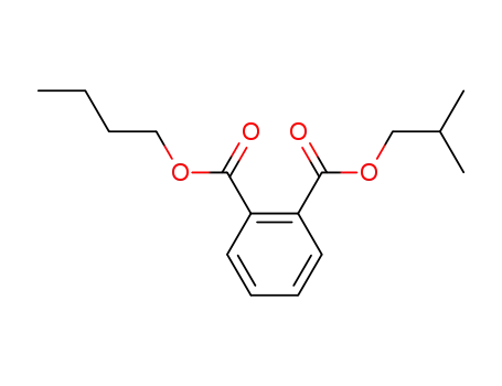 Molecular Structure of 17851-53-5 (Butyl isobutyl phthalate)