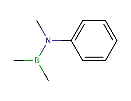 Molecular Structure of 1125-72-0 (Boranamine, N,1,1-trimethyl-N-phenyl-)