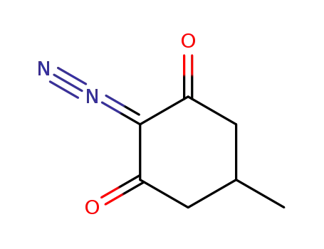 Molecular Structure of 158836-48-7 (2-diazo-5-methylcyclohexane-1,3-dione)