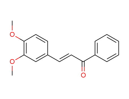 Molecular Structure of 53744-27-7 (3-(3,4-dimethoxyphenyl)-1-phenylprop-2-en-1-one)