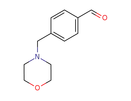 Molecular Structure of 82413-63-6 (4-(MORPHOLINOMETHYL)BENZALDEHYDE)