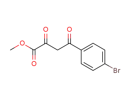 Molecular Structure of 60395-85-9 (METHYL 4-(4-BROMOPHENYL)-2,4-DIOXOBUTANOATE)