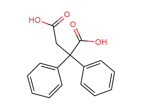 Molecular Structure of 10186-26-2 (Butanedioic acid, 2,2-diphenyl-)