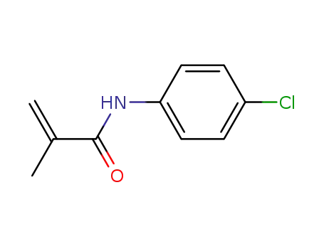 Molecular Structure of 2918-77-6 (N-(4-CHLOROPHENYL) METHACRYLAMIDE)