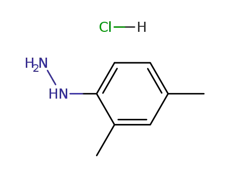 Molecular Structure of 60480-83-3 (2,4-Dimethylphenylhydrazine hydrochloride)