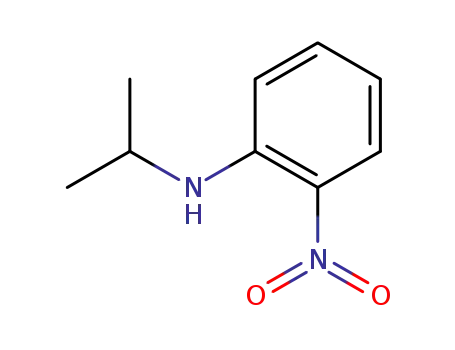 Molecular Structure of 25186-42-9 (Isopropyl-(2-nitro-phenyl)-amine)