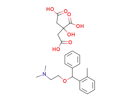 Molecular Structure of 4682-36-4 (Orphenadrine citrate)