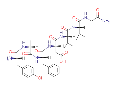 Molecular Structure of 122752-15-2 (DELTORPHIN I)