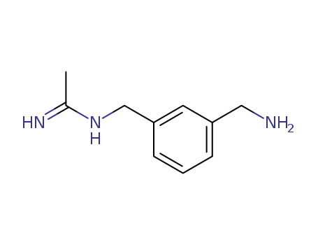 Molecular Structure of 180001-34-7 (Ethanimidamide,N-[[3-(aminomethyl)phenyl]methyl]-)