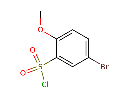 5-Bromo-2-methoxybenzenesulphonyl chloride cas no. 23095-05-8 98%