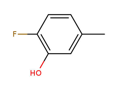 Molecular Structure of 63762-79-8 (2-FLUORO-5-METHYLPHENOL)