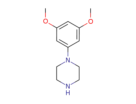 Molecular Structure of 53557-93-0 (1-(3,5-Dimethoxyphenyl)piperazine)