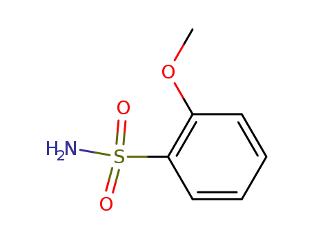 Molecular Structure of 52960-57-3 (Benzenesulfonamide, 2-methoxy- (9CI))