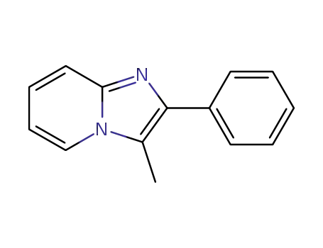 Molecular Structure of 34658-68-9 (Imidazo[1,2-a]pyridine, 3-methyl-2-phenyl-)