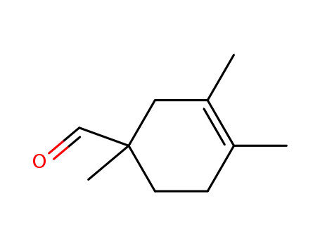 Molecular Structure of 40702-26-9 (1,3,4-TRIMETHYL-3-CYCLOHEXEN-1-CARBOXALDEHYDE)