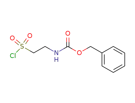 Molecular Structure of 52530-50-4 (CBZ-TAURYLSULFONYL CHLORIDE)
