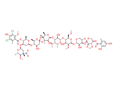 Molecular Structure of 109545-84-8 (EverniMicin)