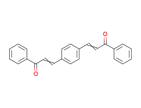 Molecular Structure of 3251-38-5 ((E)-3-[4-((E)-3-OXO-3-PHENYL-PROPENYL)-PHENYL]-1-PHENYL-PROPENONE)