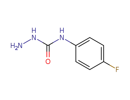 Molecular Structure of 153885-60-0 (Hydrazinecarboxamide, N-(4-fluorophenyl)-)