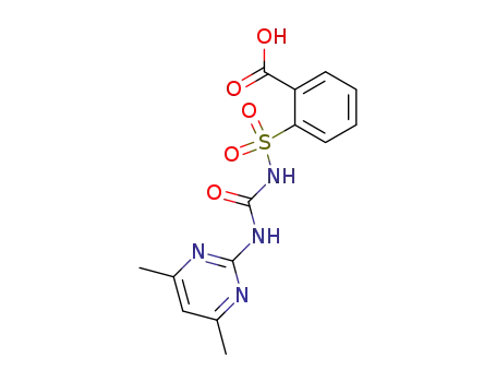 Molecular Structure of 74223-56-6 (Sulfometuron)