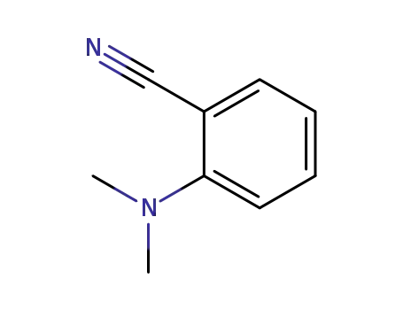 Molecular Structure of 20925-24-0 (2-(DIMETHYLAMINO)BENZONITRILE)