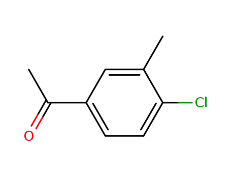 Molecular Structure of 37074-39-8 (4-CHLORO-3-METHYLACETOPHENONE)