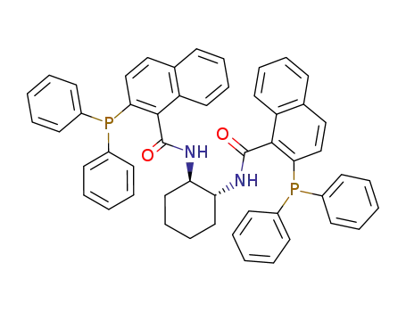 Molecular Structure of 174810-09-4 ((1R,2R)-(+)-1,2-DIAMINOCYCLOHEXANE-N,N'-BIS(2-DIPHENYLPHOSPHINO-1-NAPHTHOYL))