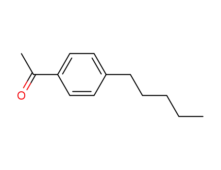 Molecular Structure of 37593-02-5 (4'-n-Amylacetophenone)