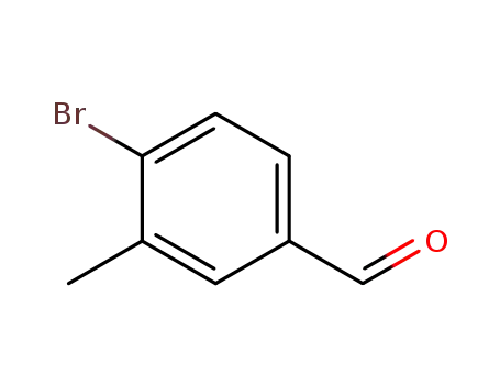 Molecular Structure of 78775-11-8 (4-BROMO-3-METHYL-BENZALDEHYDE)