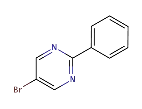 Molecular Structure of 38696-20-7 (5-Bromo-2-phenylpyrimidine)