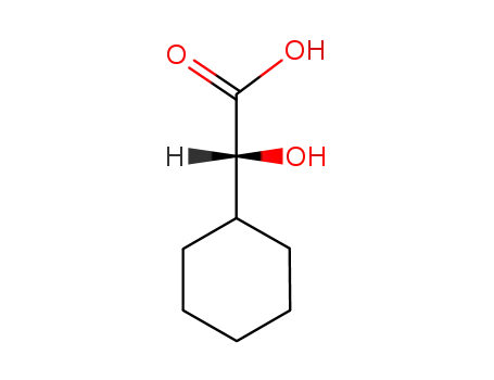 Molecular Structure of 53585-93-6 ((R)-(-)-Hexahydromandelic acid)