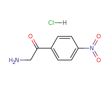 Ethanone,2-amino-1-(4-nitrophenyl)-, hydrochloride (1:1)