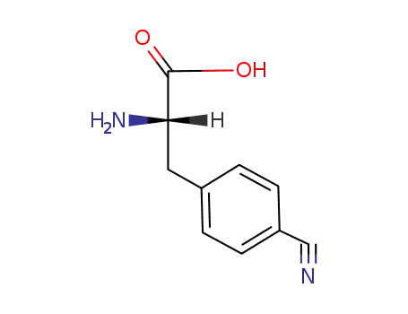 Molecular Structure of 167479-78-9 (L-4-Cyanophenylalanine)