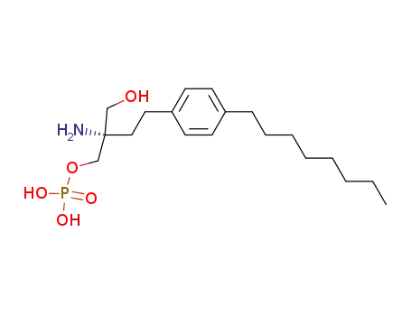 Molecular Structure of 402616-26-6 ((S) FTY720 PHOSPHATE)
