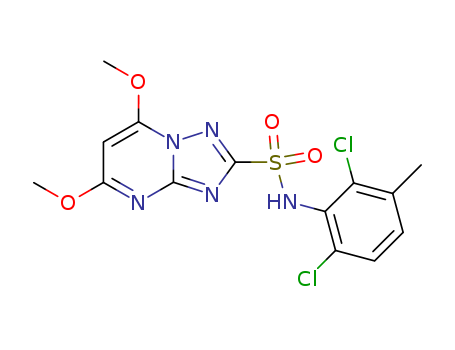 [1,2,4]Triazolo[1,5-a]pyrimidine-2-sulfonamide,N-(2,6-dichloro-3-methylphenyl)-5,7-dimethoxy-