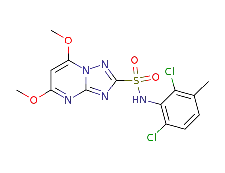 Molecular Structure of 139528-85-1 (METOSULAM)