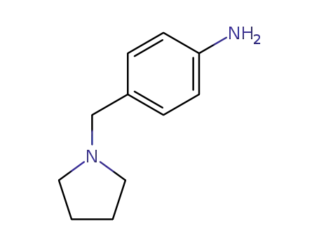 Molecular Structure of 142335-64-6 (4-PYRROLIDIN-1-YLMETHYL-PHENYLAMINE)