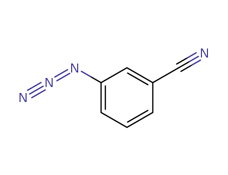 Molecular Structure of 31656-78-7 (3-azidobenzonitrile)